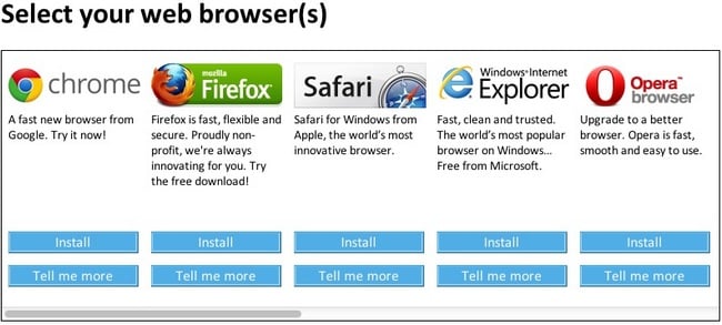 Νέα προβλήματα στις σχέσεις Ε.Ε - Microsoft σχετικά με την επιλογή browser