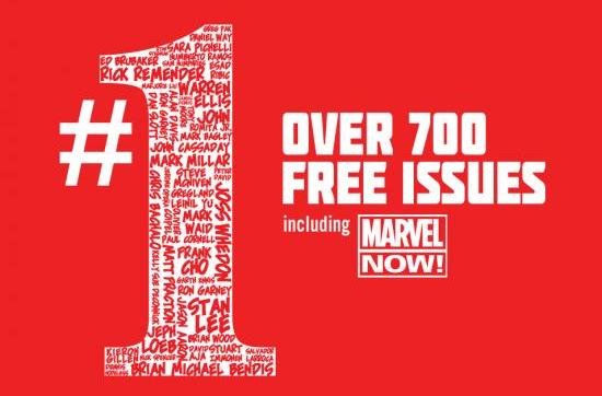 H Marvel διαθέτει δωρεάν προς κατέβασμα περισσότερα από 700 τεύχη