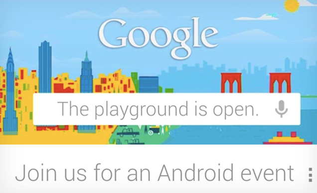 Η Google μας προσκαλεί σε μια εκδήλωση για το Android στις 29 Οκτωβρίου