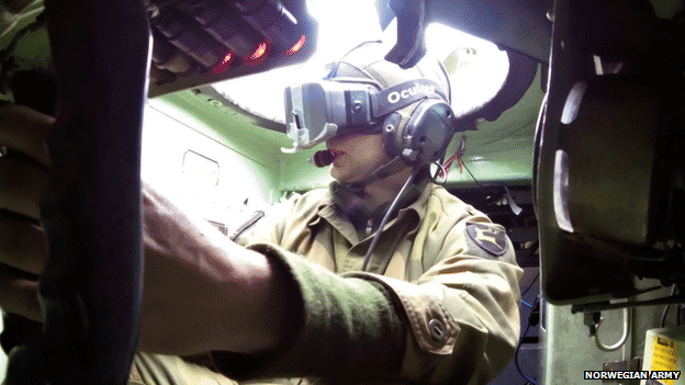 Ο στρατός της Νορβηγίας δοκιμάζει το Oculus Rift για το χειρισμό τεθωρακισμένων