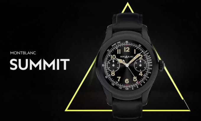 Το πρώτο smartwatch της Montblanc είναι το πολυτελές Summit που στοιχίζει $890