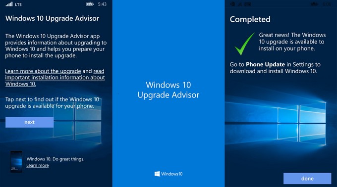 Νέα εφαρμογή που ενημερώνει τον χρήστη εάν η Lumia συσκευή του θα αναβαθμιστεί σε Windows 10