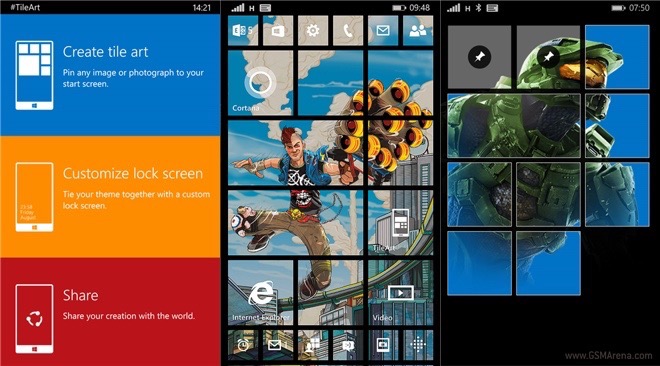 To #TileArt app της Microsoft επιτρέπει την παραμετροποίηση της Home Screen στο Windows Phone σου