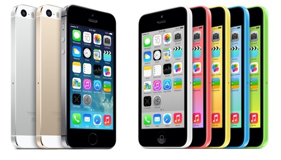 iPhone 5s και iPhone 5c στην κορυφή της Αμερικανικής αγοράς
