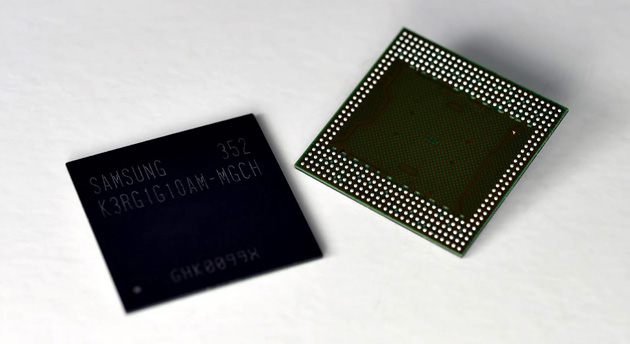 Samsung: Νέο chip με δυνατότητα ενσωμάτωσης 4GB μνήμης RAM σε smartphone