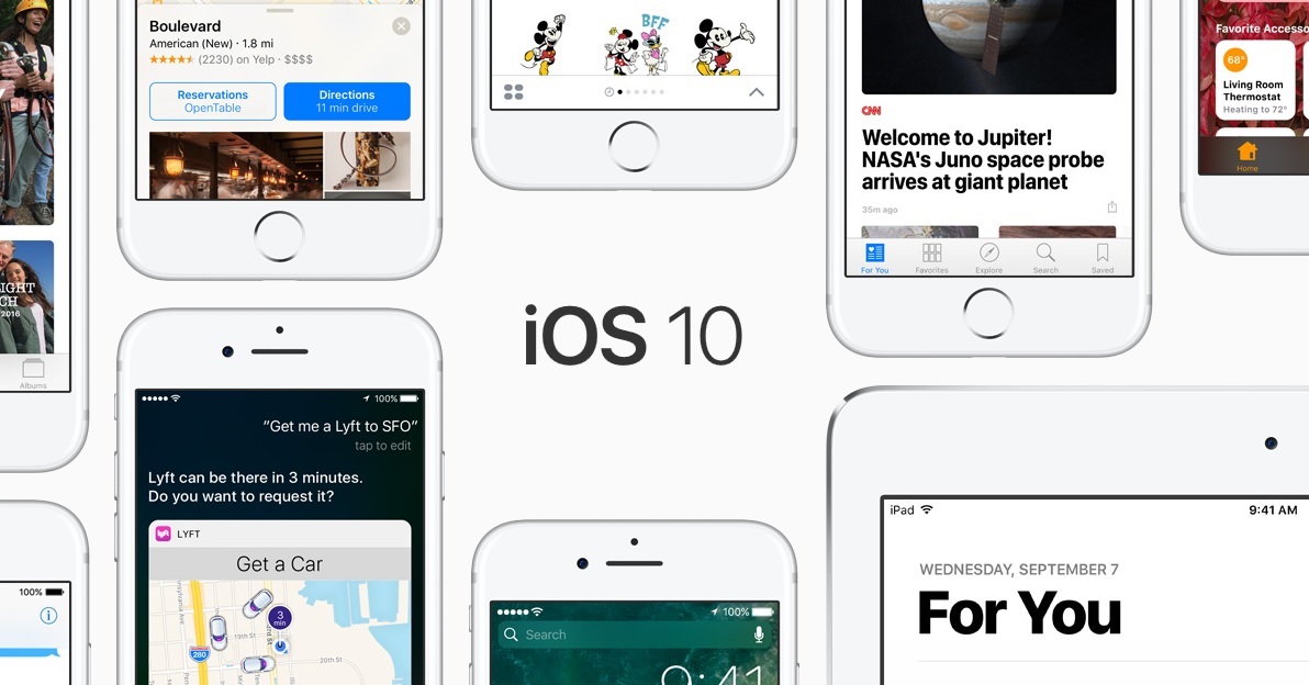 Το iOS 10 βρίσκεται στο 76% των φορητών συσκευών Apple