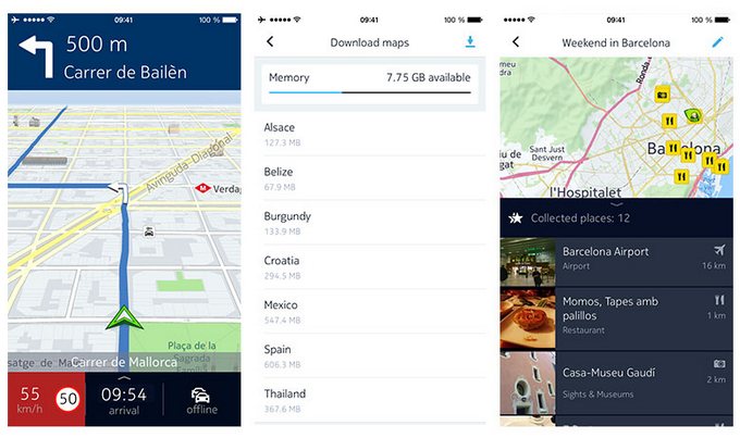 Τα Here Maps της Nokia φέρνουν δωρεάν πλοήγηση στο iPhone χωρίς την παρουσία Internet