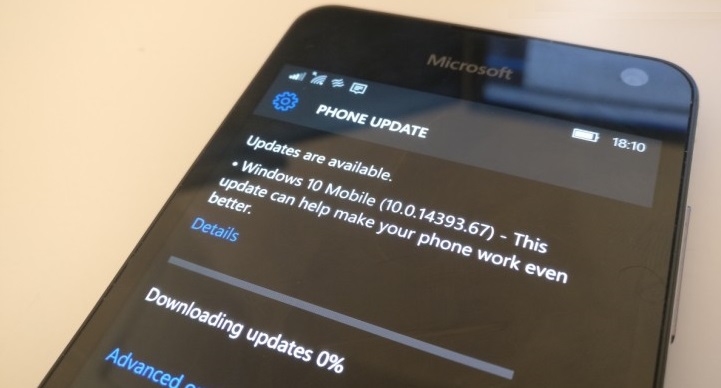 Διαθέσιμη η “επετειακή αναβάθμιση” των Windows 10 Mobile (Anniversary Update)