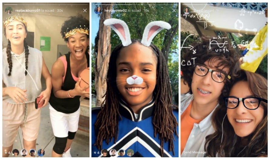 To Instagram αντιγράφει και πάλι το Snapchat, αυτή τη φορά με τα φίλτρα προσώπου