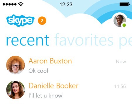 Πλήρως ανανεωμένο Skype 5.0 για iPhone