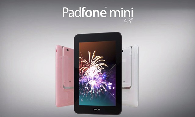 Asus Padfone Mini: Επίσημο με οθόνη 4.3 ιντσών και θήκη-tablet 7 ιντσών