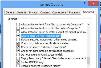 Η Microsoft ενεργοποιεί από προεπιλογή τη Do Not Track επιλογή στον IE10 των Windows 8
