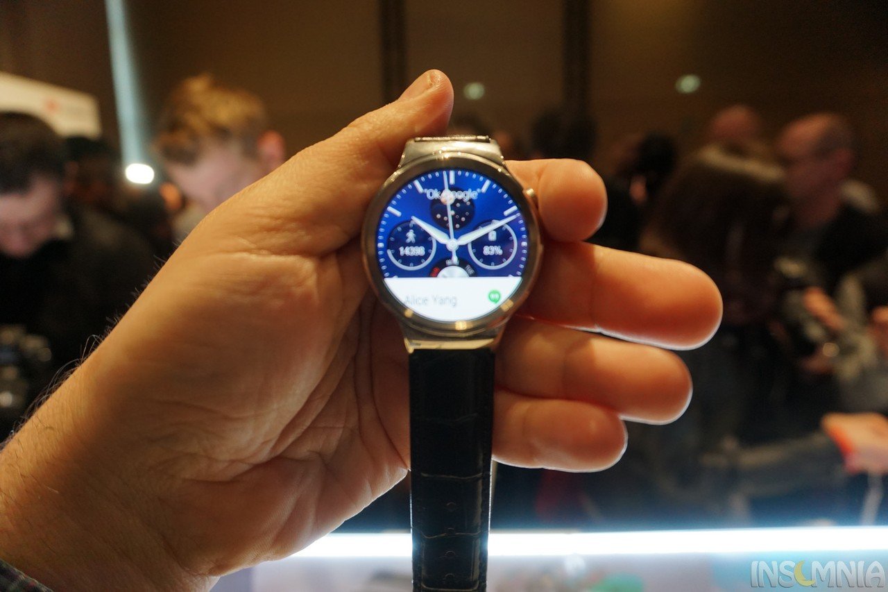 Huawei Watch. Με υψηλής ανάλυσης AMOLED οθόνη, Android Wear και κλασικό σχεδιασμό [Video]