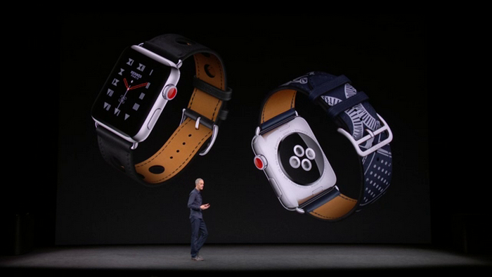 Apple Watch Series 3 με υποστήριξη δικτύων κινητής τηλεφωνίας και GPS