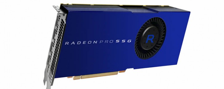 Η AMD ανακοίνωσε κάρτες γραφικών Radeon Pro SSG με ενσωματωμένο SSD!