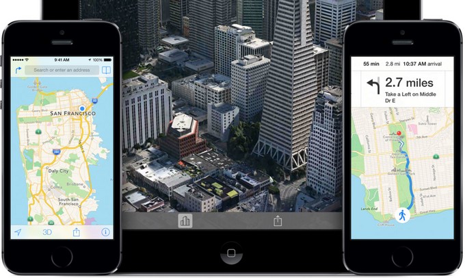Οι χάρτες της Apple χρησιμοποιούνται τρεις φορές περισσότερο από το Google Maps σε συσκευές iPhone