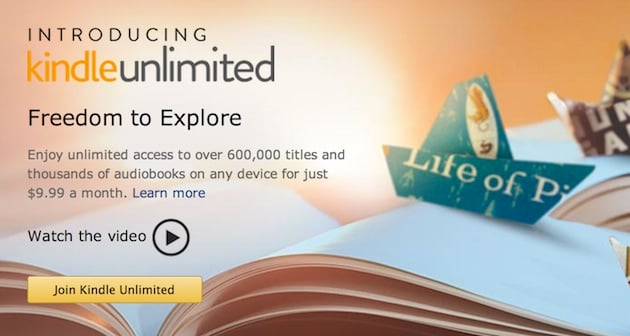 Kindle Unlimited: Πρόσβαση σε 600.000 ηλεκτρονικά βιβλία με $10 μηνιαίως