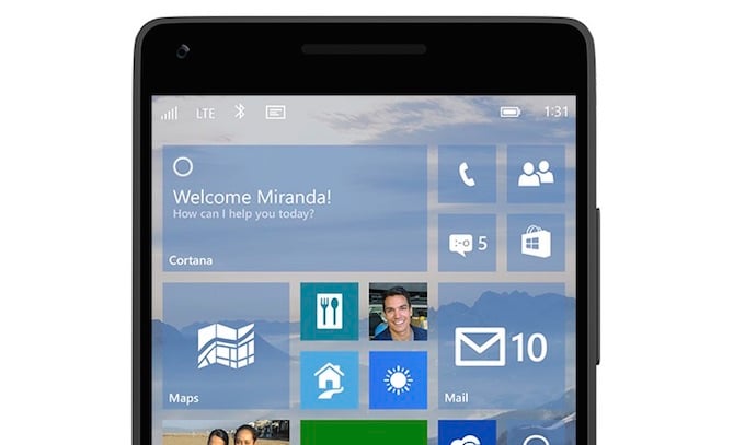 Νέα δοκιμαστική έκδοση (build 10051) των Windows 10 για smartphones