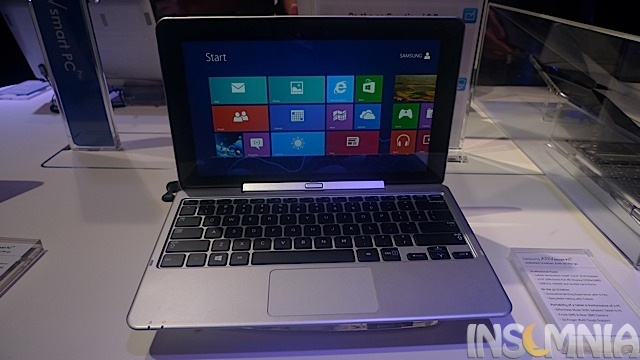 Samsung ATIV smart PC, ένα από τα πρώτα υβριδικά tablet με Windows 8 (video)