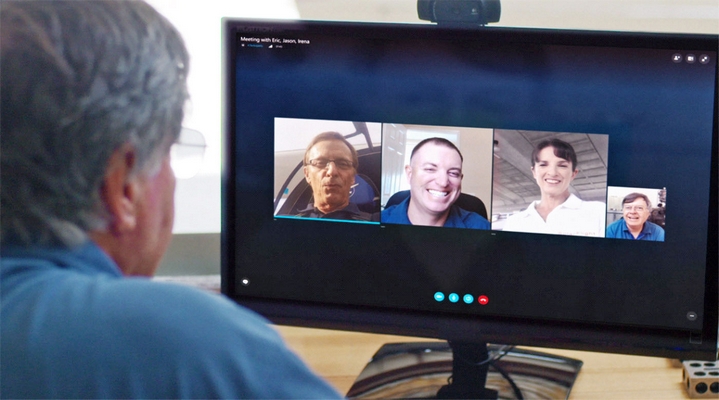 Η Microsoft ανακοίνωσε το Skype Meetings, για group video chatting