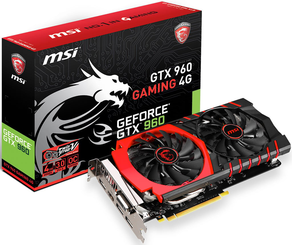 H MSI ανακοίνωσε την νέα κάρτα γραφικών GeForce GTX 960 GAMING 4G