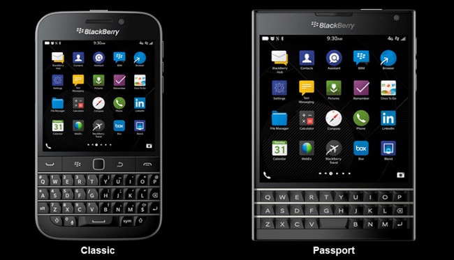 Ο CEO της BlackBerry παρουσίασε τα Passport και Classic