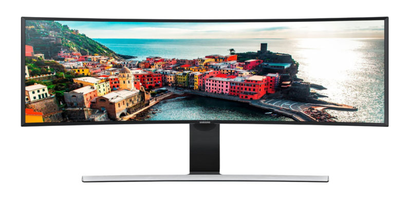 H Samsung θέλει να ανταγωνιστεί τα dual-monitor setups με μία ultra-wide οθόνη