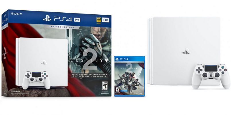 Νέο Glacier White PS4 Pro Destiny 2 bundle ανακοίνωσε η Sony