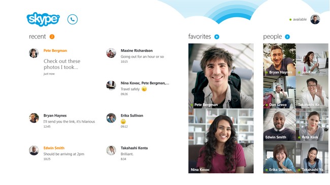 Στις 26 Οκτωβρίου η κυκλοφορία του Skype για Windows 8