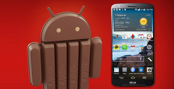 LG G2: Ξεκινάει η διανομή της αναβάθμισης σε Android 4.4 KitKat [ενημέρωση]