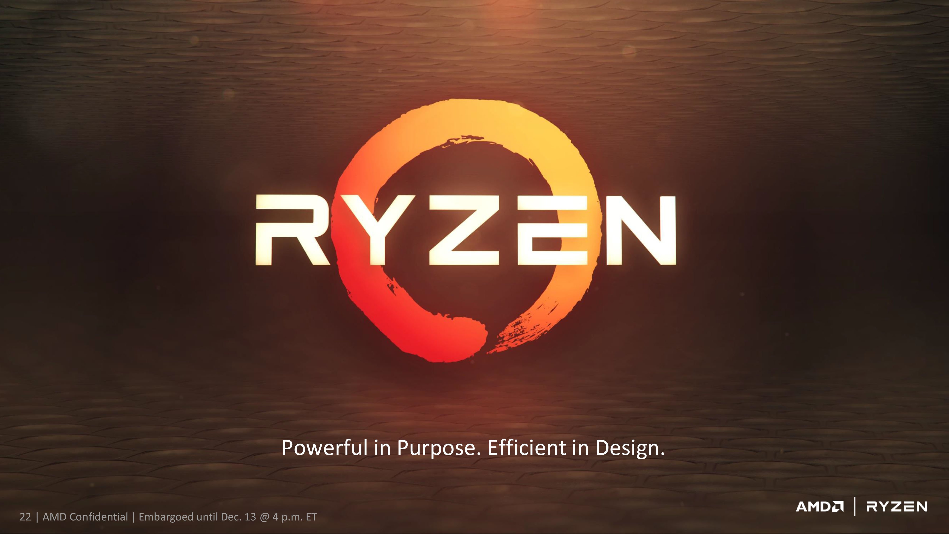 Η AMD ανακοίνωσε τους επεξεργαστές RYZEN που έρχονται το πρώτο τρίμηνο του 2017