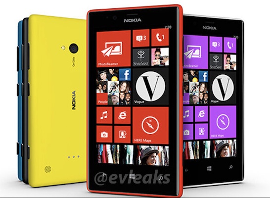 Η Nokia ετοιμάζεται να κυκλοφορήσει τα Lumia 720 και Lumia 520