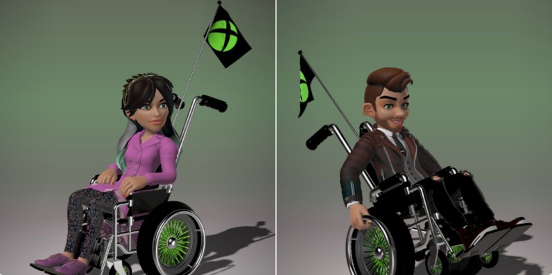 Microsoft: Αvatars με επιλογή αναπηρικού καροτσιού στο Xbox
