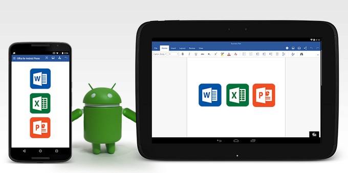 Διαθέσιμες οι εφαρμογές Office της Microsoft στο Google Play