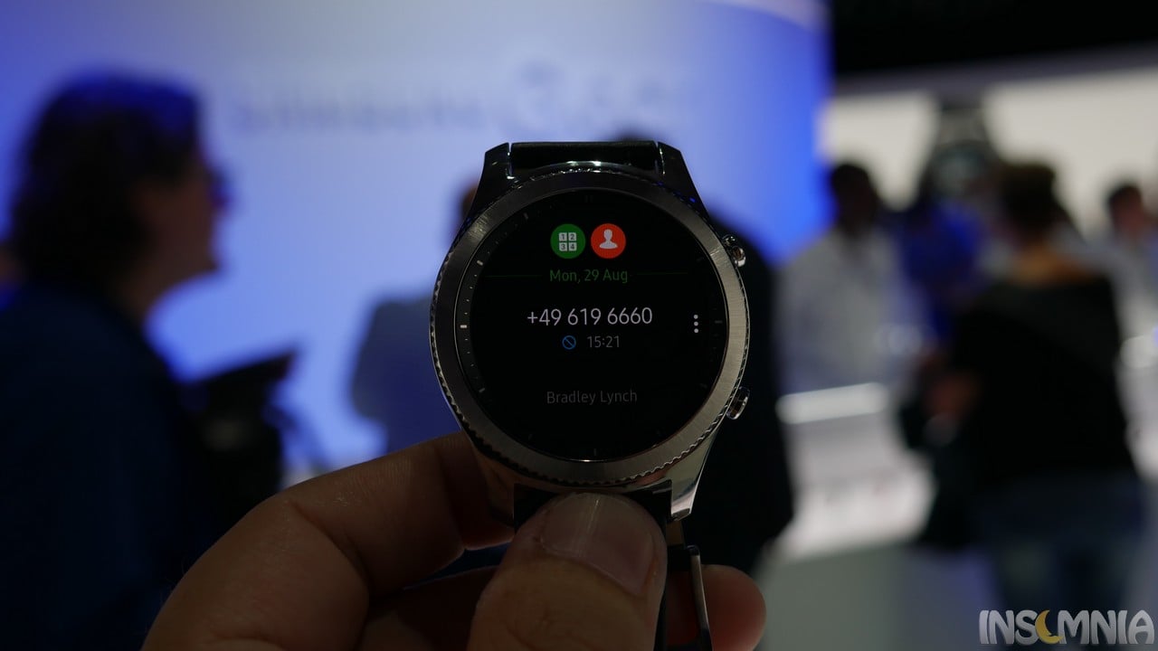H Samsung αποκάλυψε το νέο smartwatch Gear S3, που θα κυκλοφορήσει σε δύο εκδόσεις [Video]