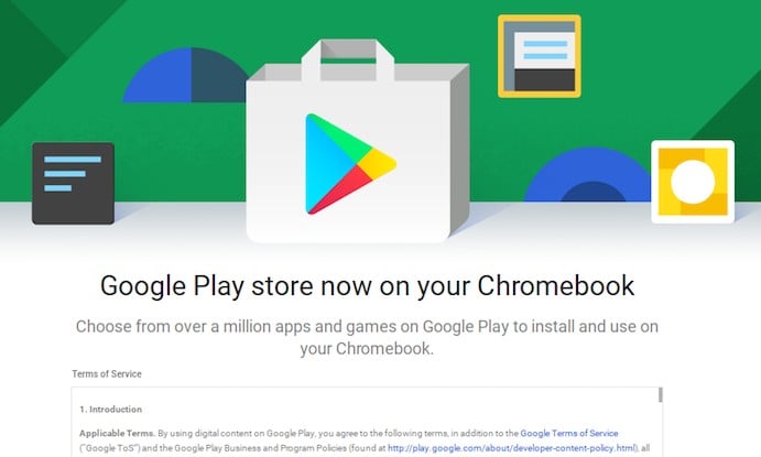 Διαθέσιμο το Google Play Store στο Chrome OS για να τρέχεις Android apps στο Chromebook σου