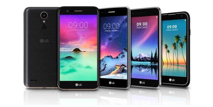 Η LG ανακοίνωσε τη νέα σειρά smartphones 2017 K και το Stylus 3