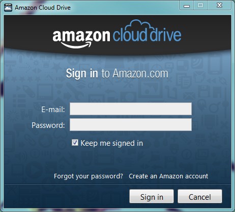 Amazon Cloud Drive : Desktop εφαρμογές για Windows και Mac