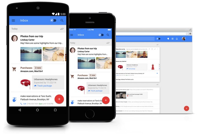Το Inbox, η εφαρμογή ηλεκτρονικού ταχυδρομείου της Google, εμπλουτίζεται με προτεινόμενες απαντήσεις