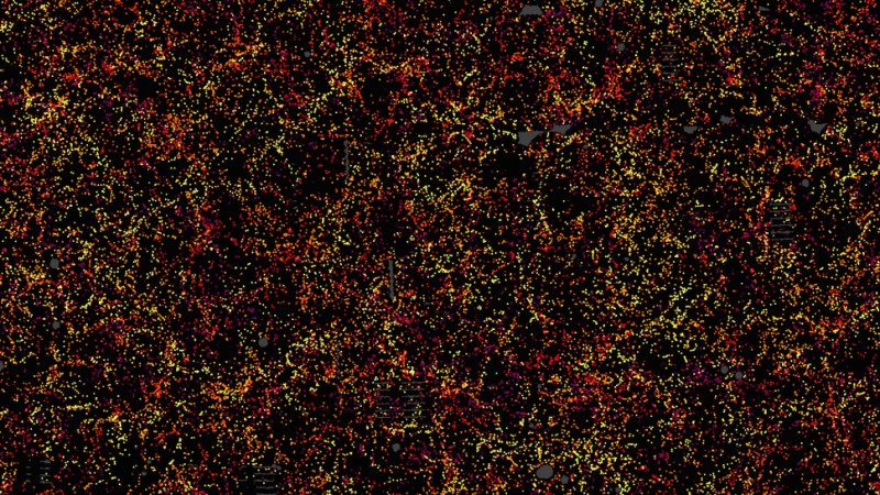 Σε αυτόν τον τρισδιάστατο χάρτη υπάρχουν 1,2 εκατομμύρια γαλαξίες