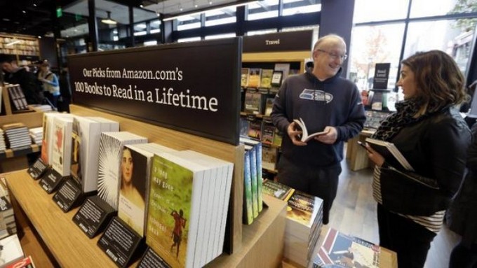Το Amazon ανοίγει το πρώτο του βιβλιοπωλείο στο Σιάτλ