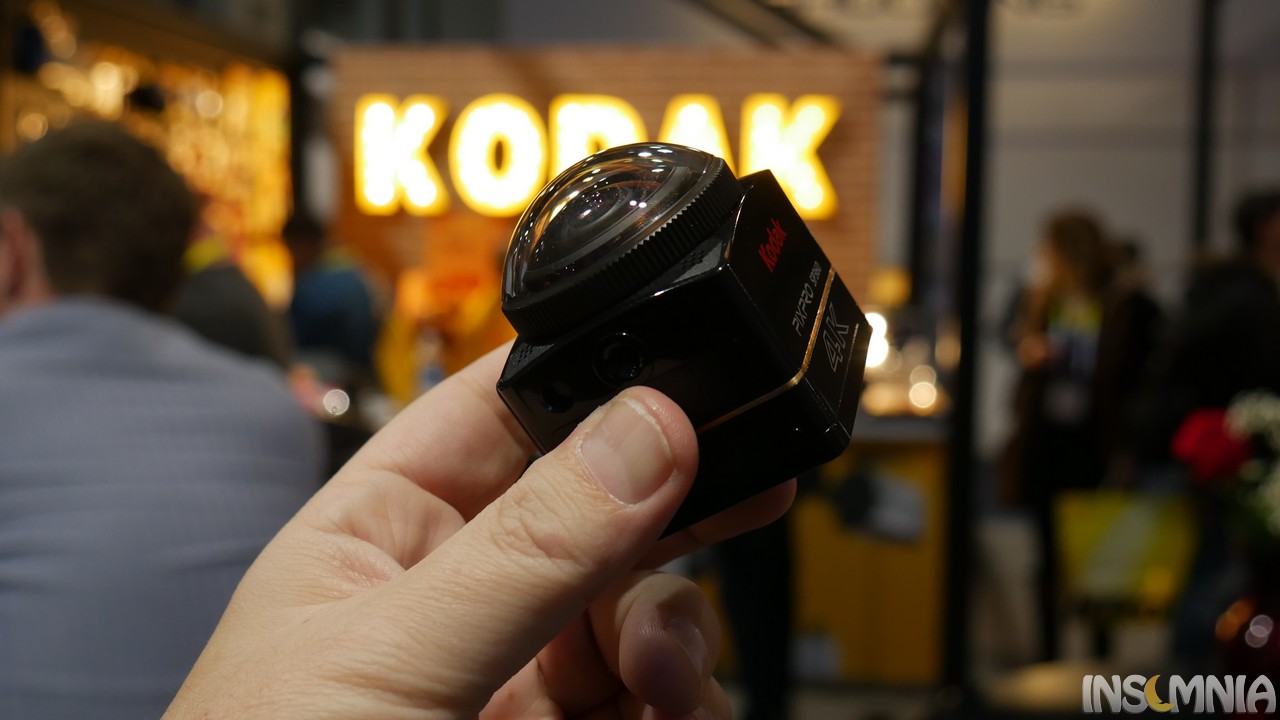 Με δύο από τις νέες 4K action cameras της Kodak, SP360, μπορείς να τραβήξεις VR-ready videos