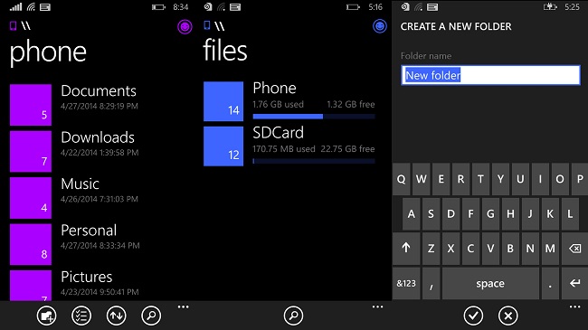 Επιβεβαιώθηκε ότι έρχεται File Manager στα Windows Phone 8.1
