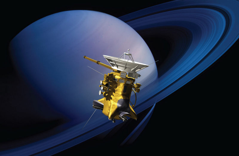 “Αυτοκτονία” του διαστημόπλοιου Cassini με την είσοδό του στην ατμόσφαιρα του Κρόνου