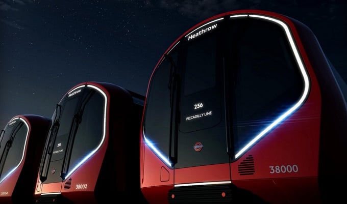 Οι νέοι συρμοί του μετρό στο Λονδίνο έρχονται από το μέλλον