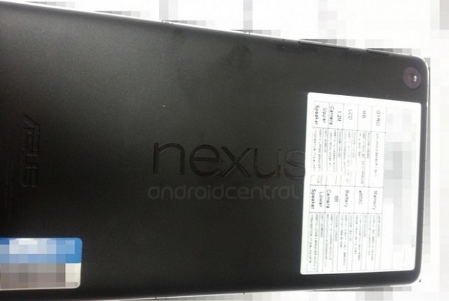 Τα πιθανά τεχνικά χαρακτηριστικά της δεύτερης γενιάς του Nexus 7