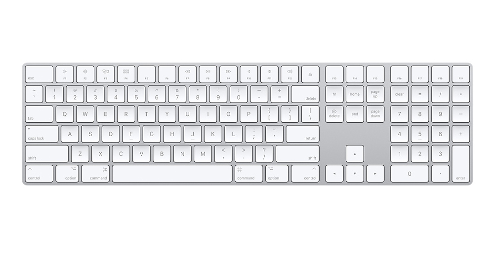 Το ασύρματο Magic Keyboard της Apple αποκτά και αριθμητικό πληκτρολόγιο