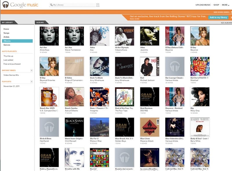 Google Music : Ανεβάστε τα mp3 σας στο cloud
