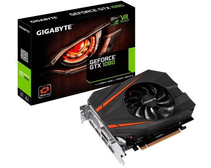 Η Gigabyte ανακοίνωσε τη μικρότερη σε μέγεθος GeForce GTX 1080