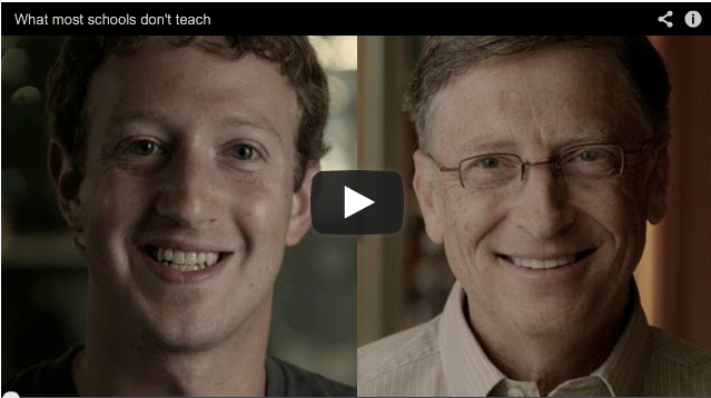 Οι Mark Zuckerberg, Bill Gates, Jack Dorsey παρακινούν τους νέους στον προγραμματισμό